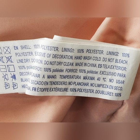 Light Pink Camo Windbreaker Sz Small - Picture 7 of 7